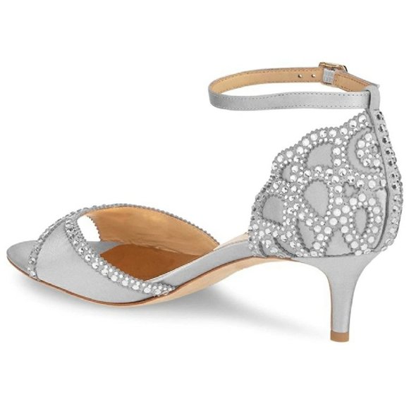 XYD Ballroom Dance Shoes Wedding Sandals for Women - Picture 2 of 11